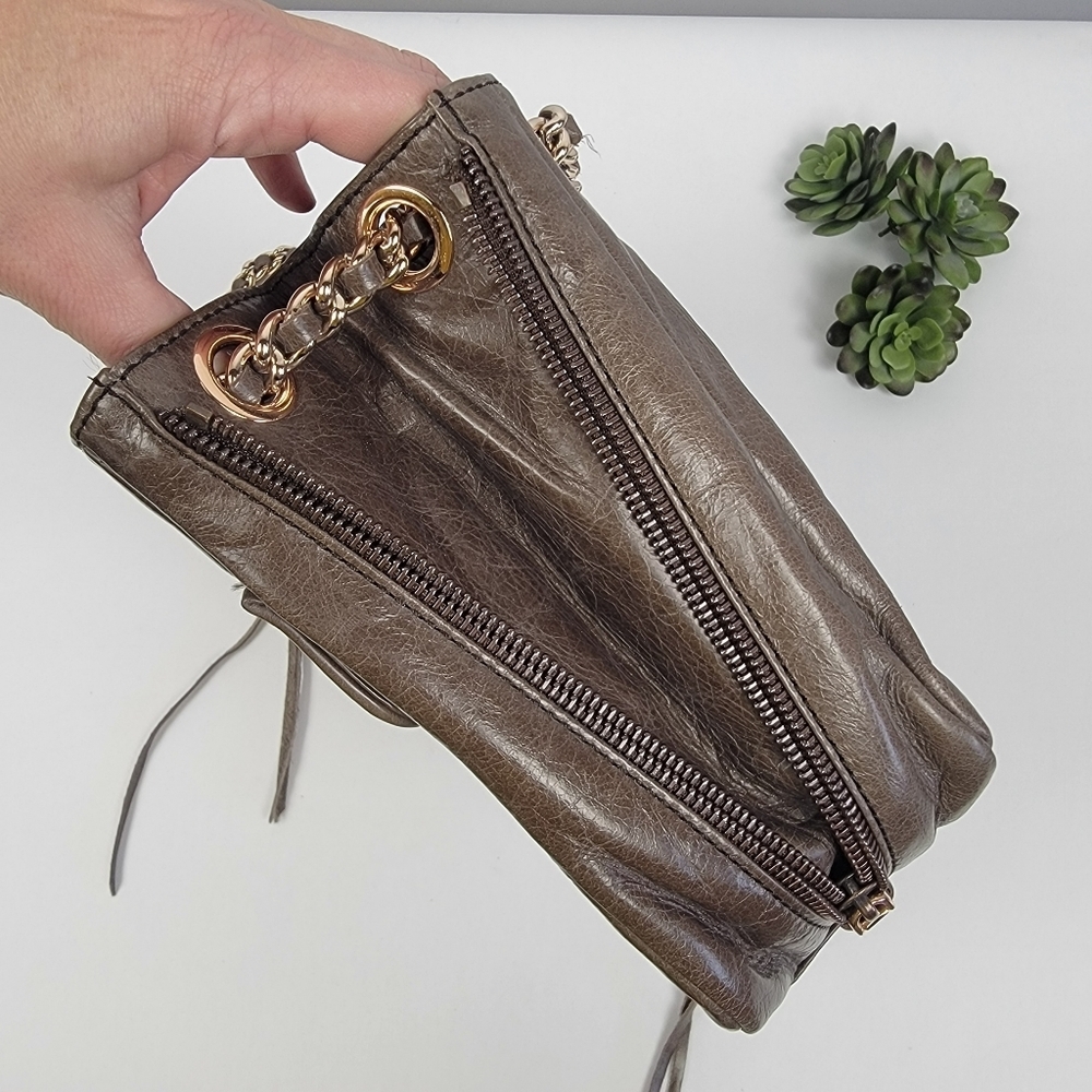Rebecca Minkoff Leather Quilted Hangbag - Picture 8 of 16